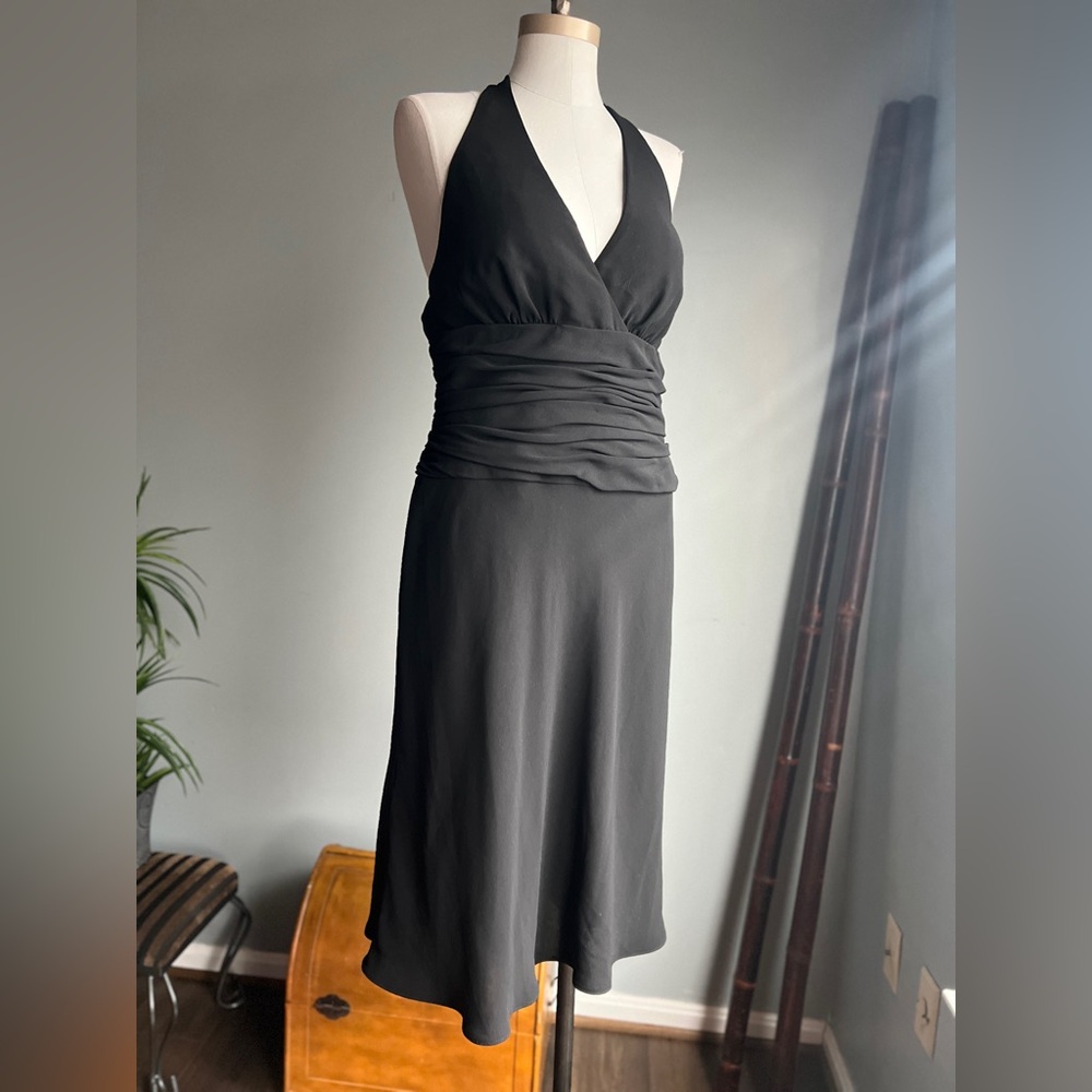 Jones New York Black Halter Dress Women’s Size 12
